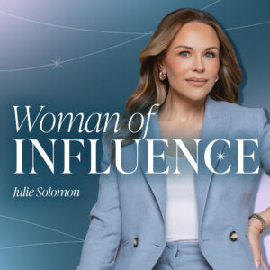 Woman of Influence podcast logo